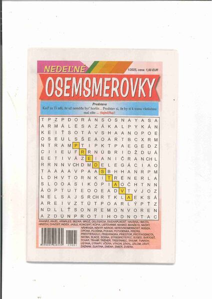 NEDELNE OSEMSMEROVKY