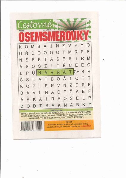 CESTOVNE OSEMSMEROVKY