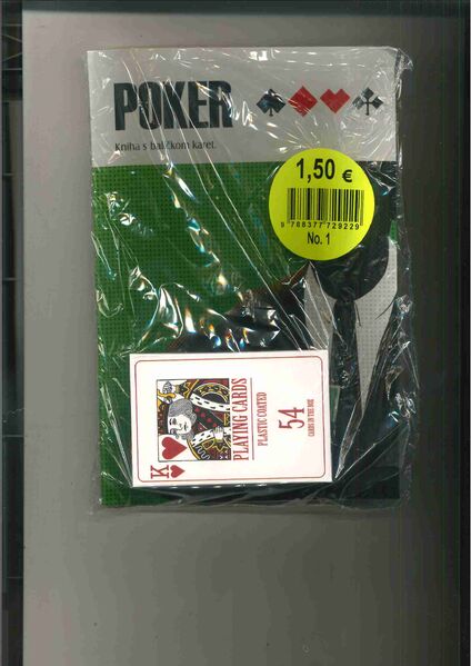 KNIHA + POKER KARTY