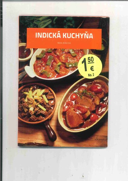 KNIHA-INDICKA KUCHYNA