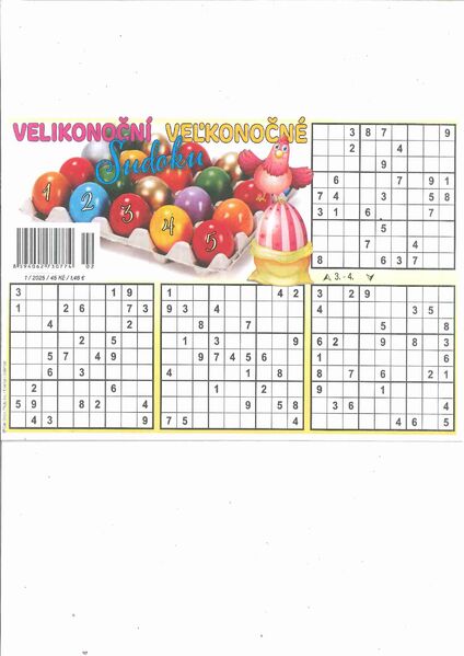 VELIKONOCNI SUDOKU