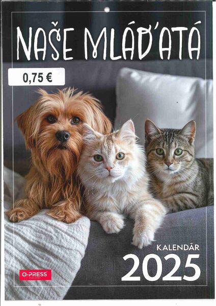 KALENDAR - NASE MLADATA 2025