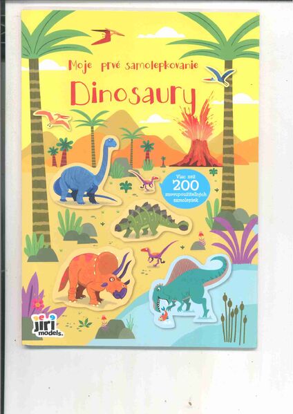 MOJE PRVE SAMOLEPKY DINOSAURY