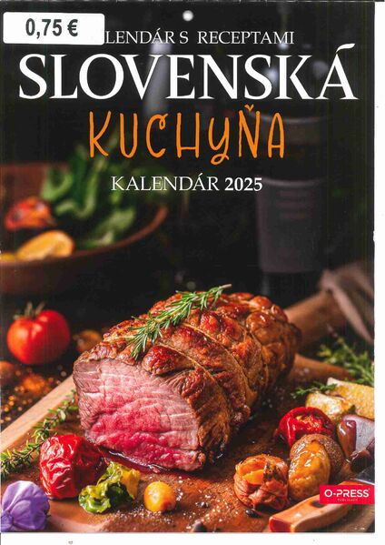KALENDAR 2025- SLOV.KUCHYNA