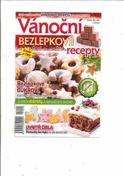 VANOCNI BEZLEPKOVE RECEPTY