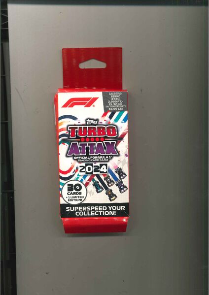 FORMULA 1 TURBO 30 CARDS BOX