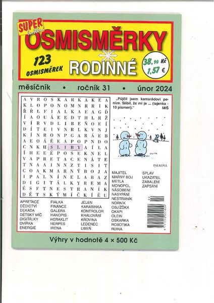 OSMISMERKY  RODINNE