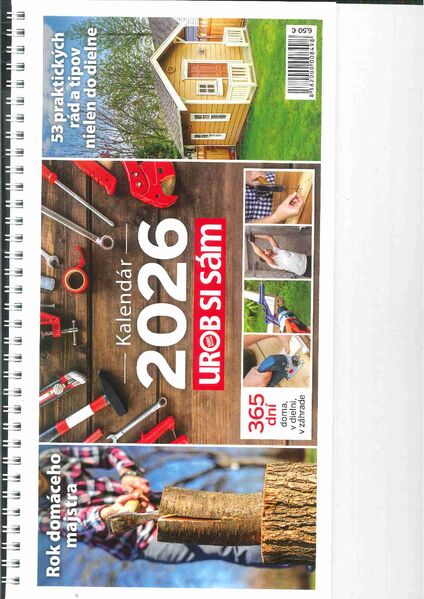 KALENDAR UROB SI SAM 2026