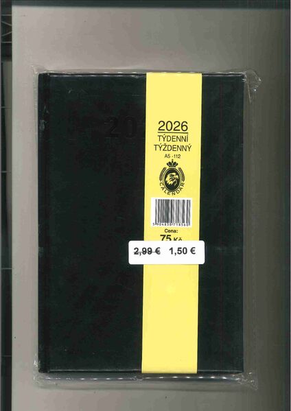 DIAR TYZDENNY A5-112 2026