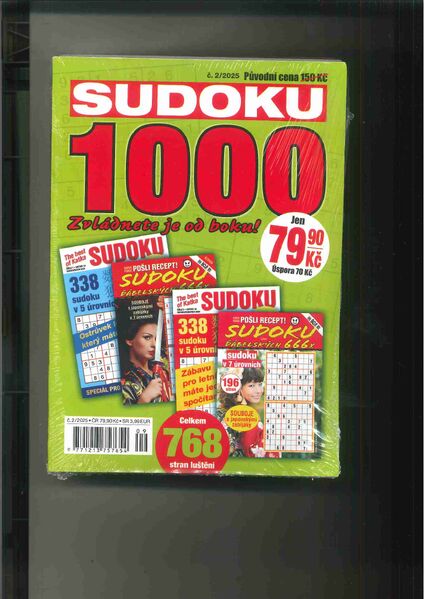 SUDOKU 1000 BALICEK